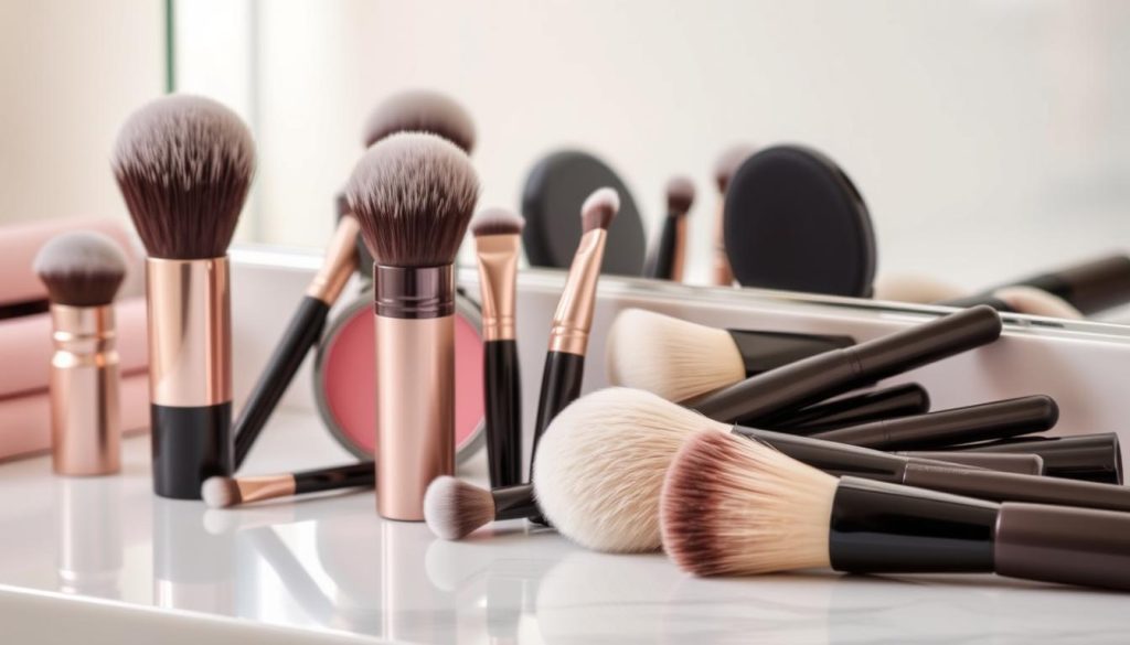 makeup brushes for mature skin